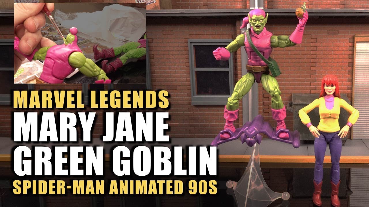 Marvel Legends Green Goblin & Mary Jane Watson - Spider-Man Animated 90s VHS 2 Pack  グリーンゴブリンメリージェーン