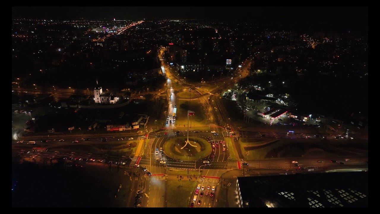 Lublin promocja filmu REBEL MOON DJI mavic 3 cine 4K