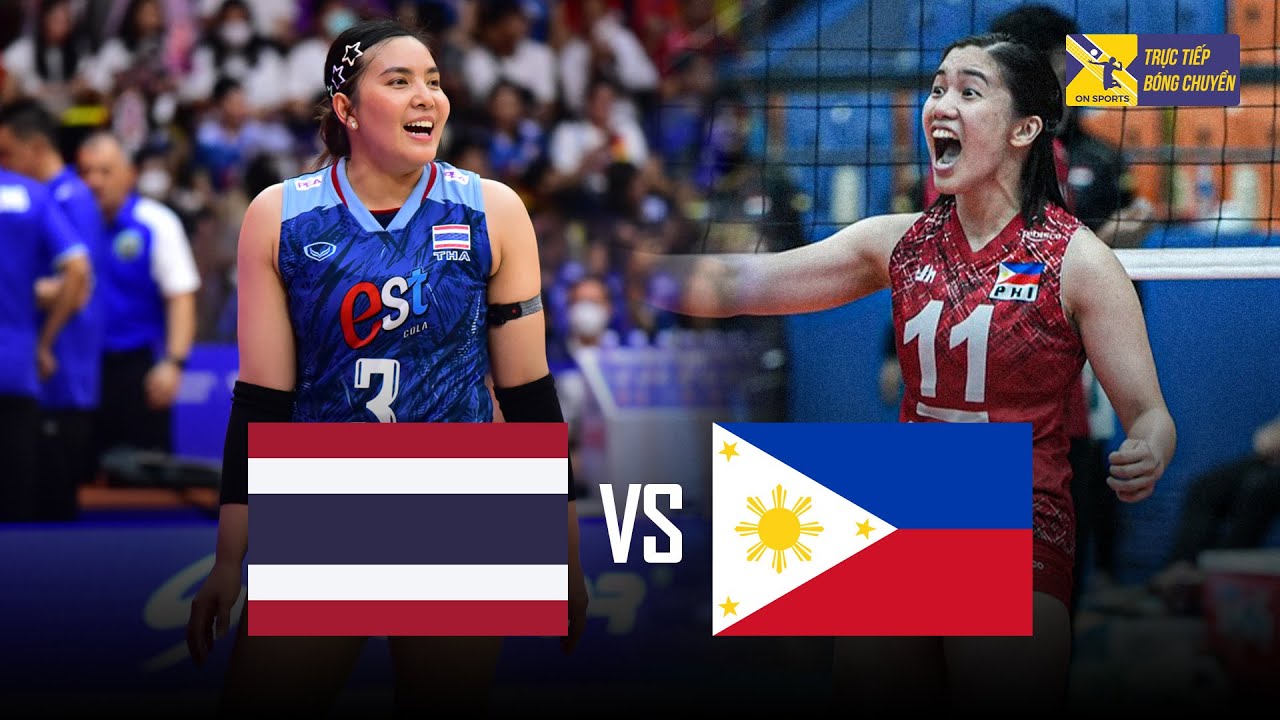 Full HD | Thailand vs. Philippines | Pornpun Guedpard vs. Jia de Guzman Women's SEA V.League