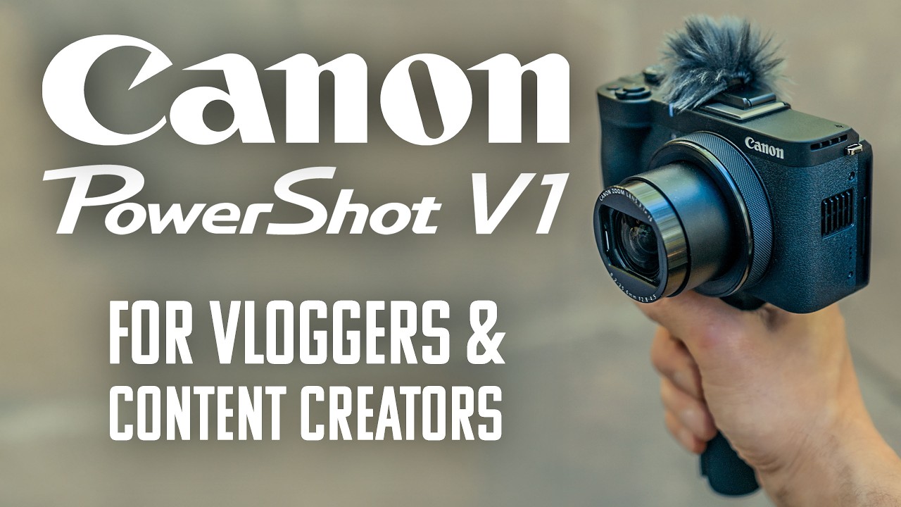 First Impression & Real World Review - Canon Powershot V1