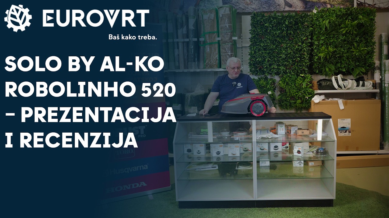 Solo by AL-KO Robolinho 520 Robotska Kosilica – Prezentacija | Eurovrt.hr