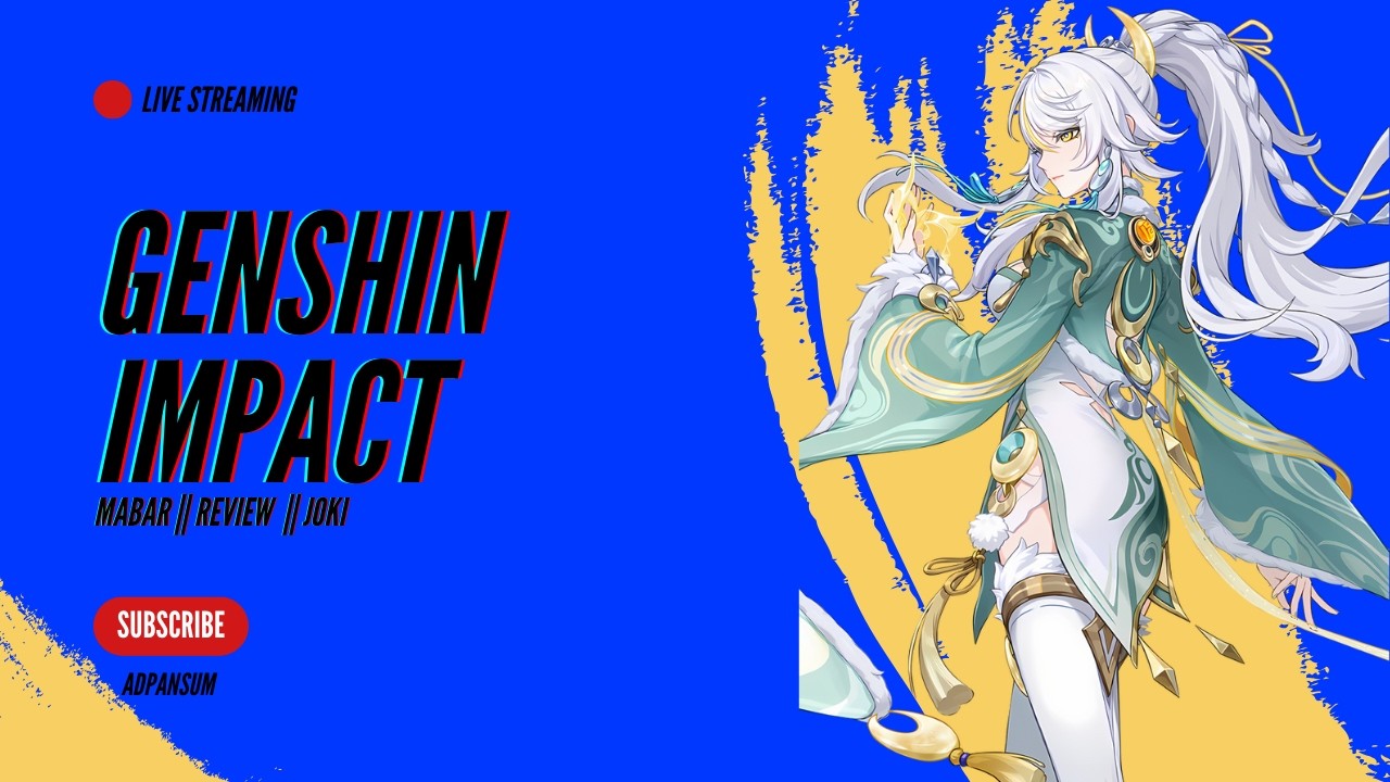 🔴 LIVE || Ada Event Baru Sobat || Open Joki & Review || Genshin Impact Indonesia