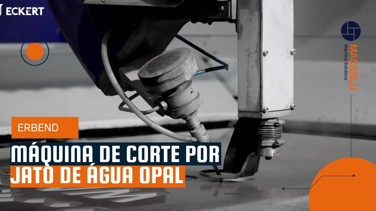 M&aacute;quina de Corte por Jato de &Aacute;gua Opal | Corte de Alta Precis&atilde;o
