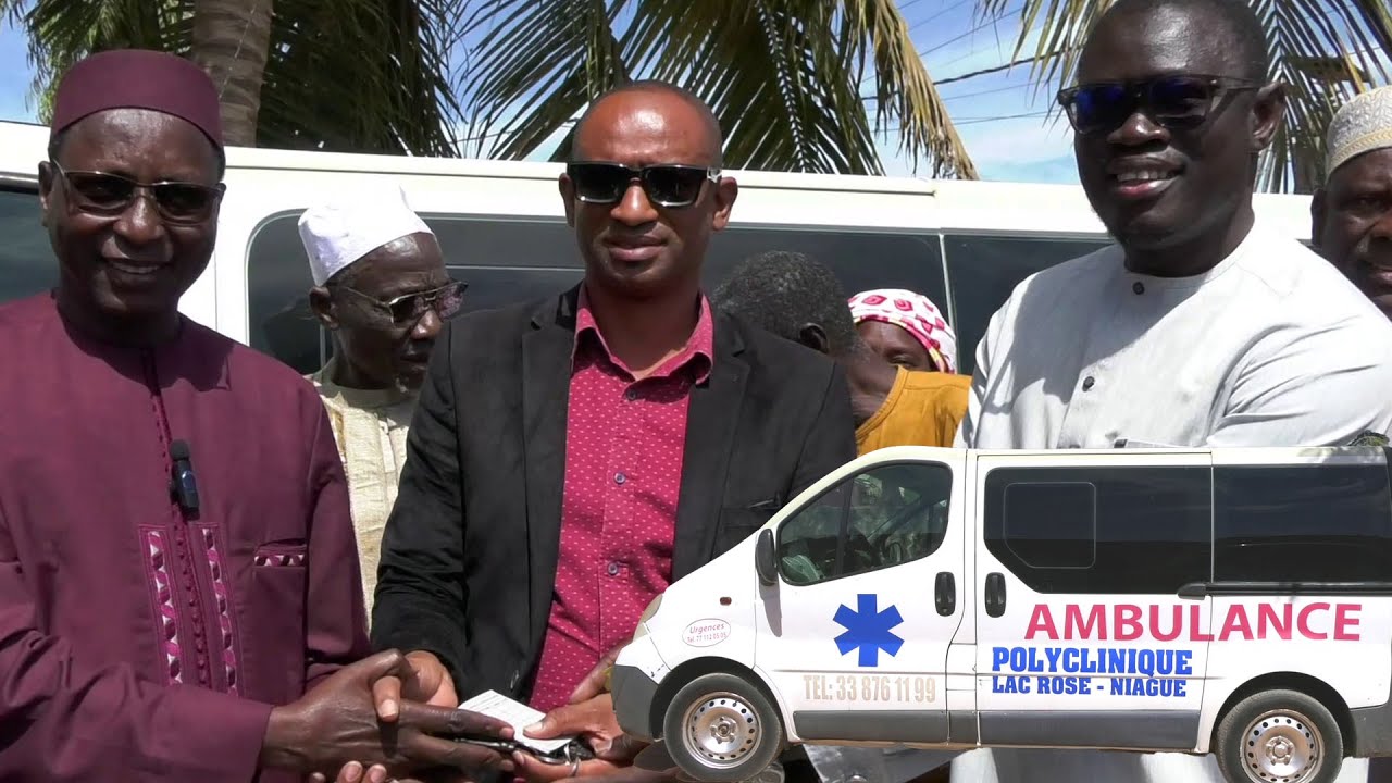 Cérémonie: Amath Wade offre les clés d'une ambulance aux populations de Niague et environs