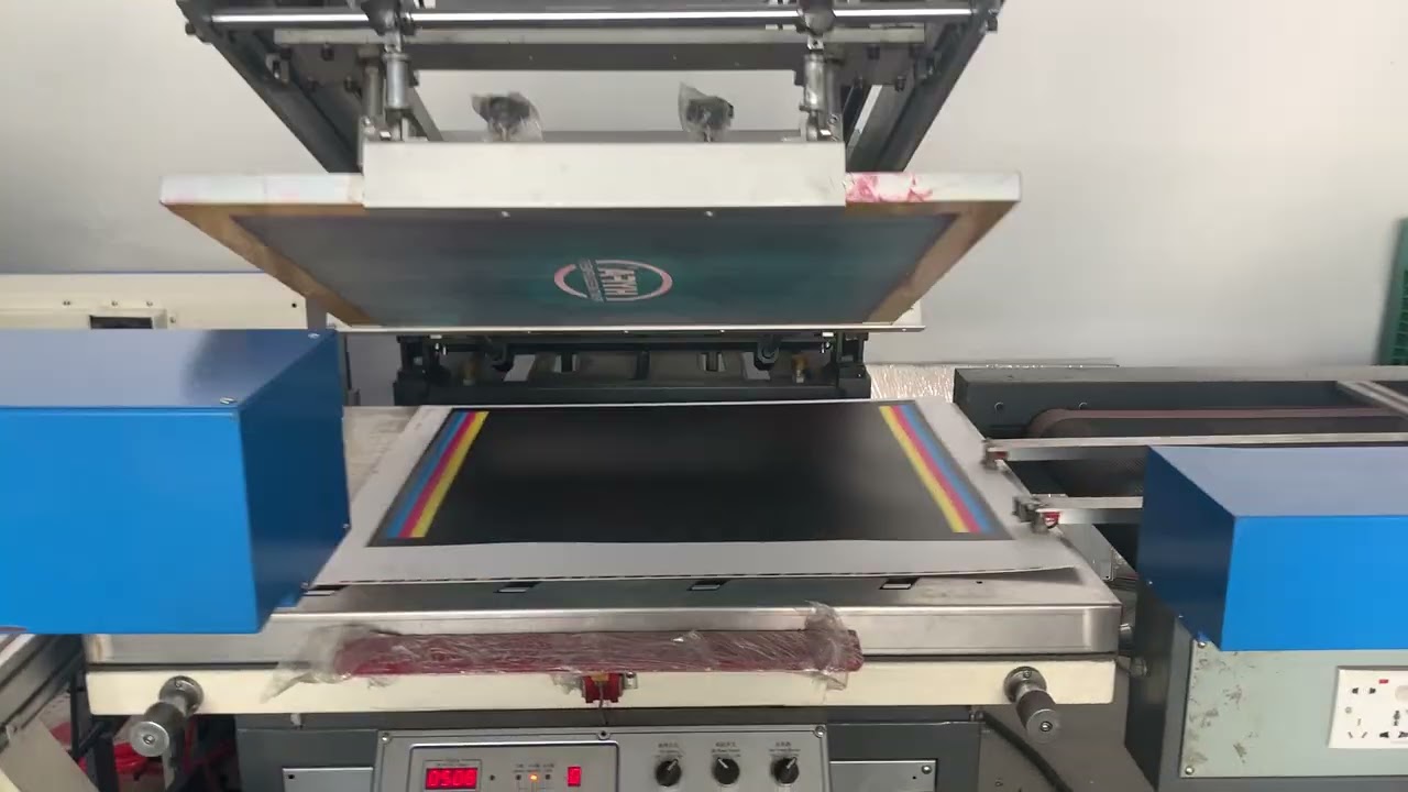Are you still struggling with hiring people? You can take a look at this screen printing machine
