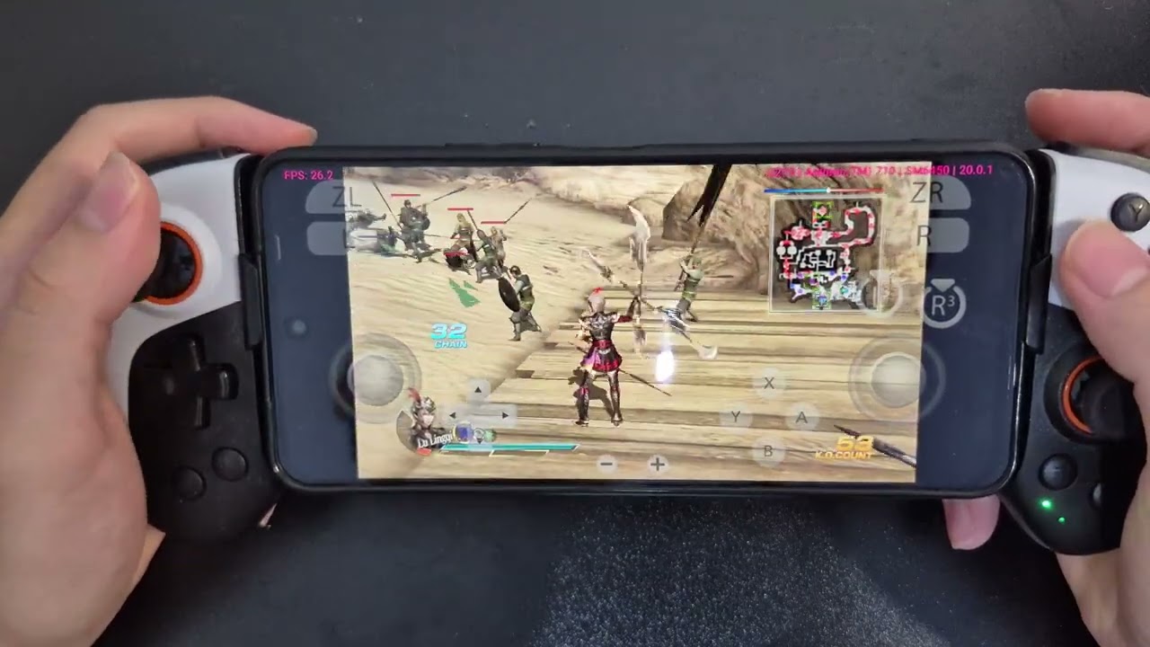 Dynasty warriors 8 Test on snapdragon 6 gen 1