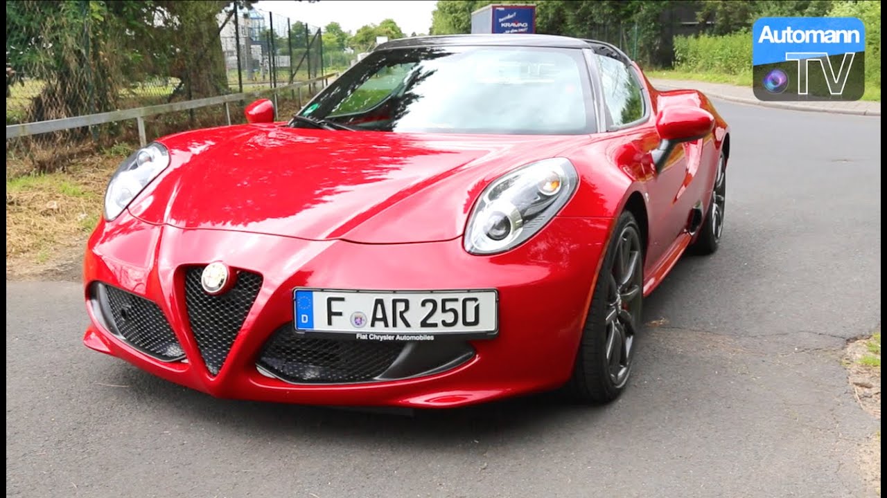 2016 Alfa Romeo 4C Spider (240hp) - pure SOUND (60FPS)