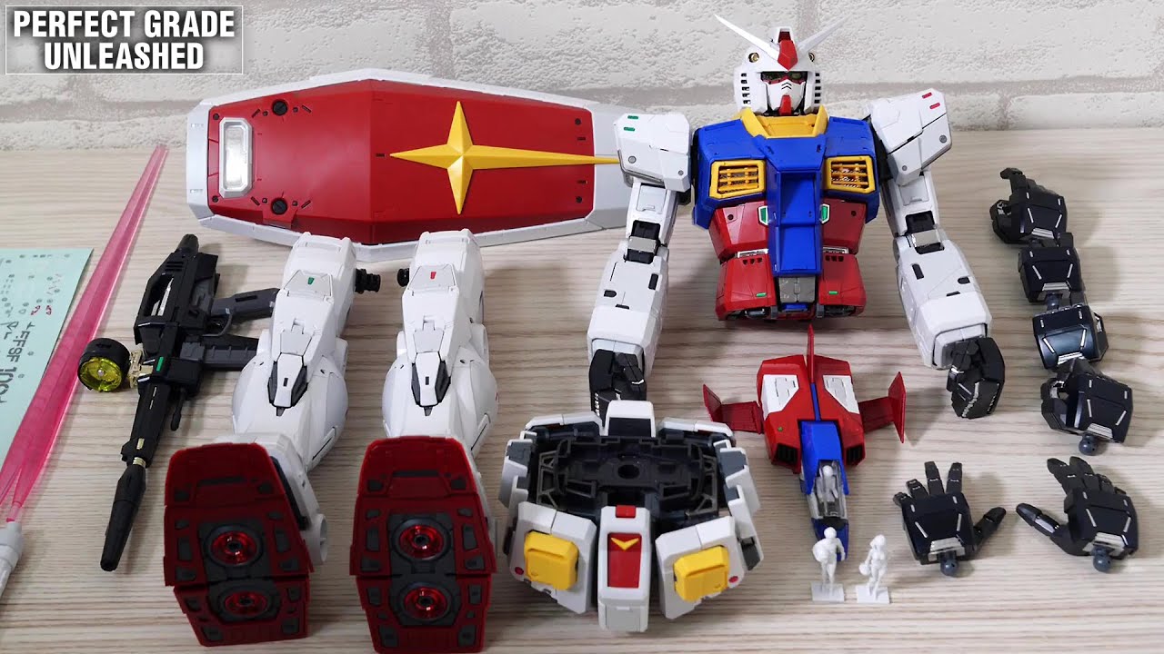 2万7500円の高級ガンプラ！PG UNLEASHED 1/60 RX-78-2 ガンダム レビュー【機動戦士ガンダム】