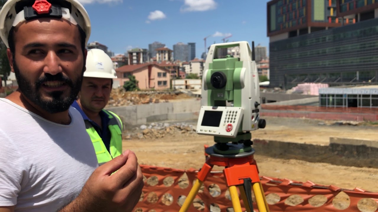 Stajer Şantiye Saha Eğitimi -21 ( Total Station Kullanımı Ve Ne İşe Yarar )