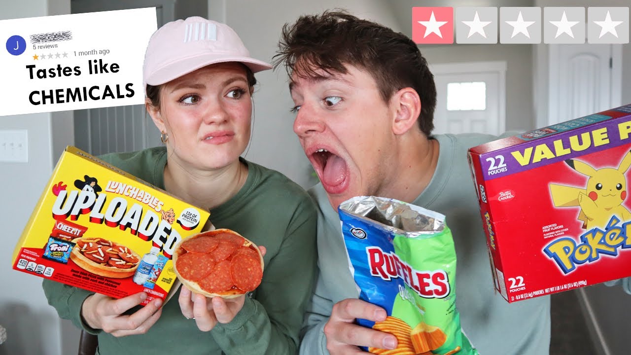 We tried the WORST rated snacks