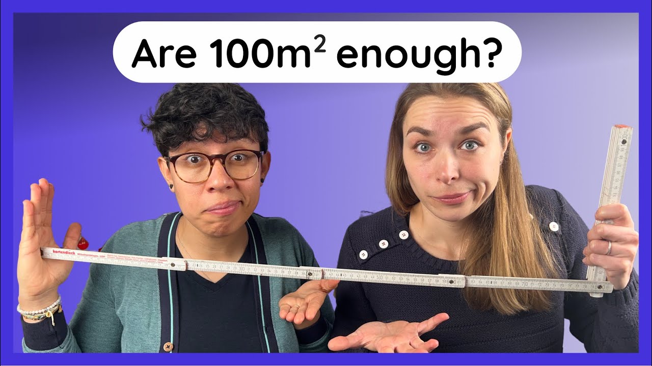 How big are German apartments?