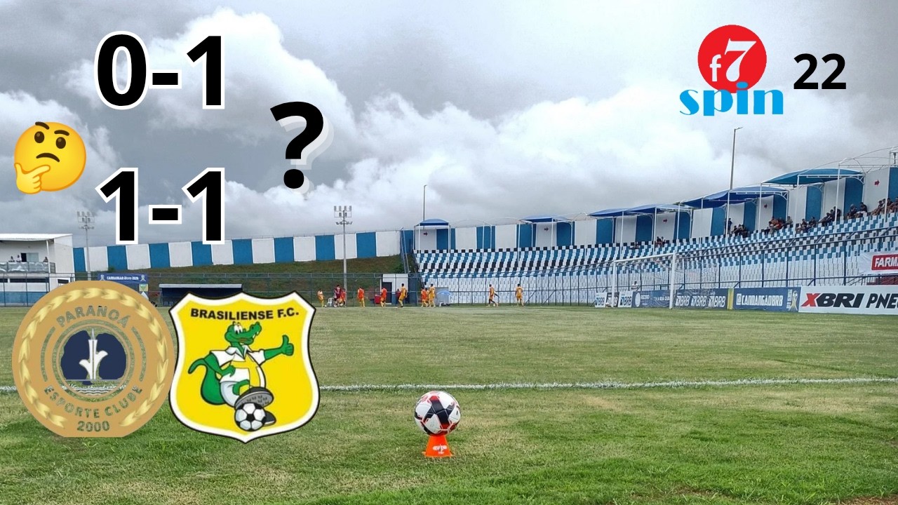 Candangão 2026 !! Paranoá x Brasiliense @ f7spin