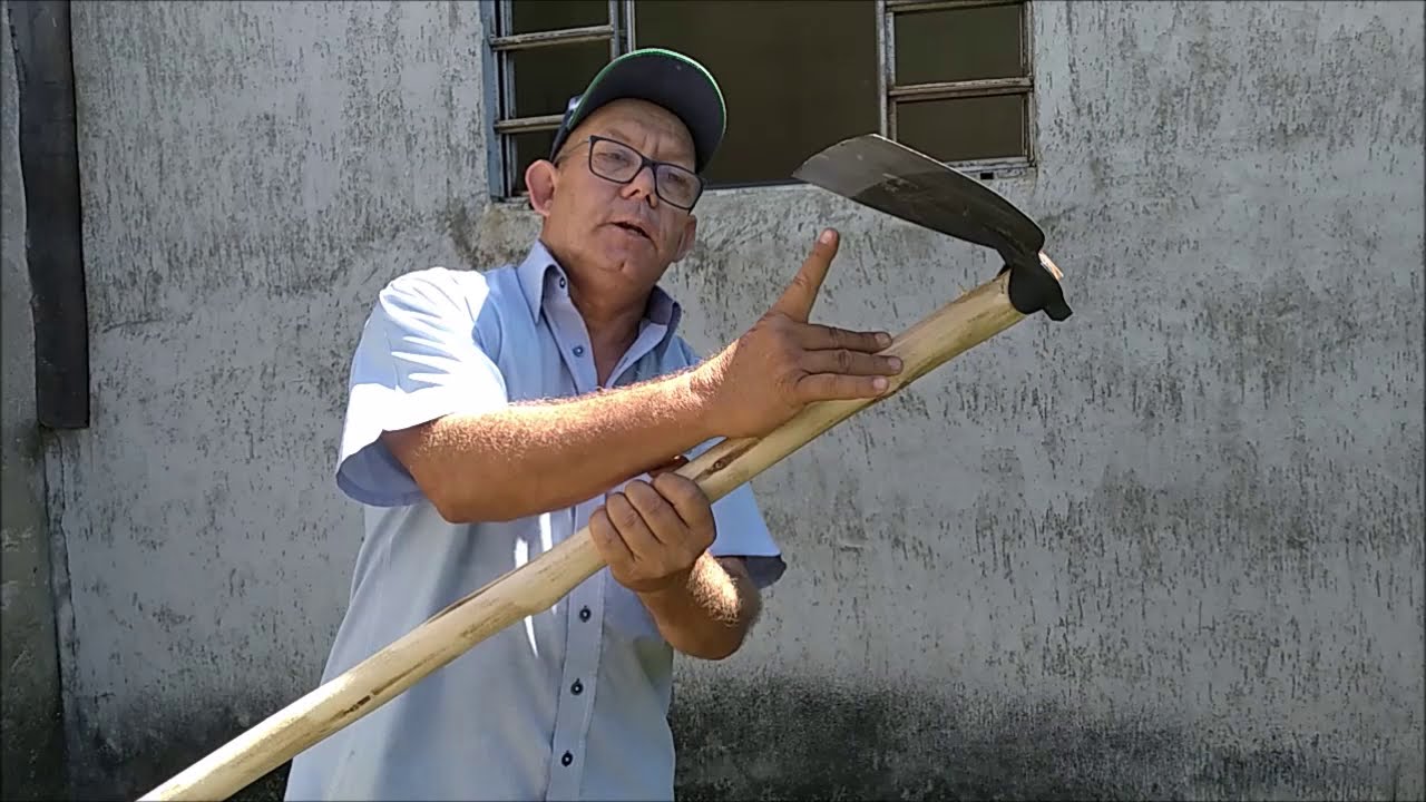 como encabar uma enxada (a ciência por traz de uma enxada)