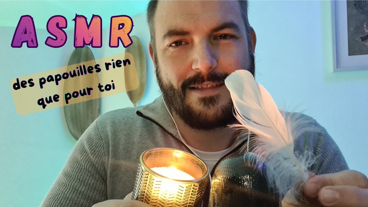 ASMR- Soin du visage et Massage crânien #asmr #relaxante #handsounds #whispers #triggers #brushing