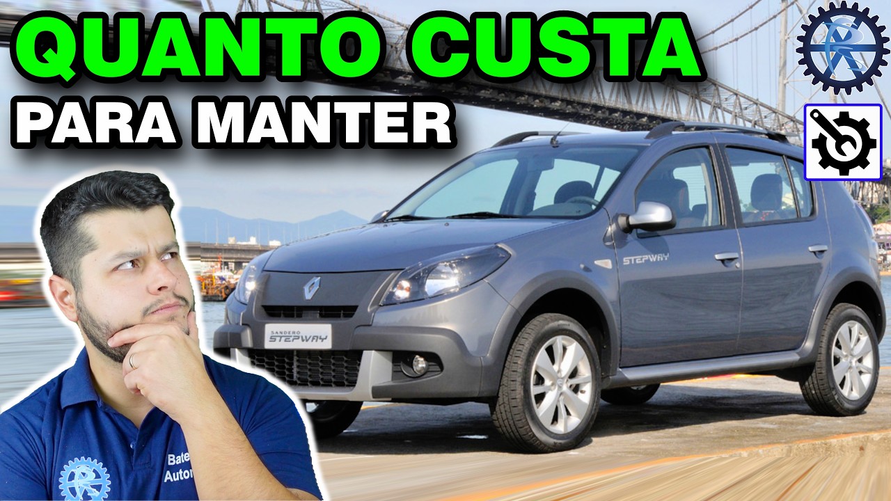 RENAULT SANDERO STEPWAY 1.6 16v 2012 | QUANTO CUSTA para manter