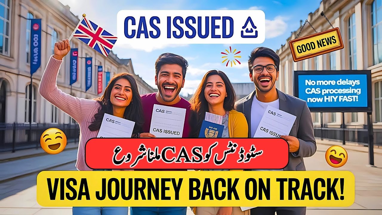 🎓 CAS Back in Action! UK Welcomes International Students Sep Intake 2025 Studify Group