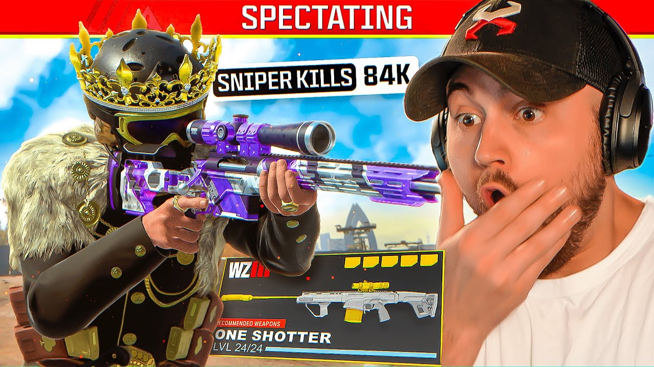 Spectating the Best Sniper in Warzone Solos!