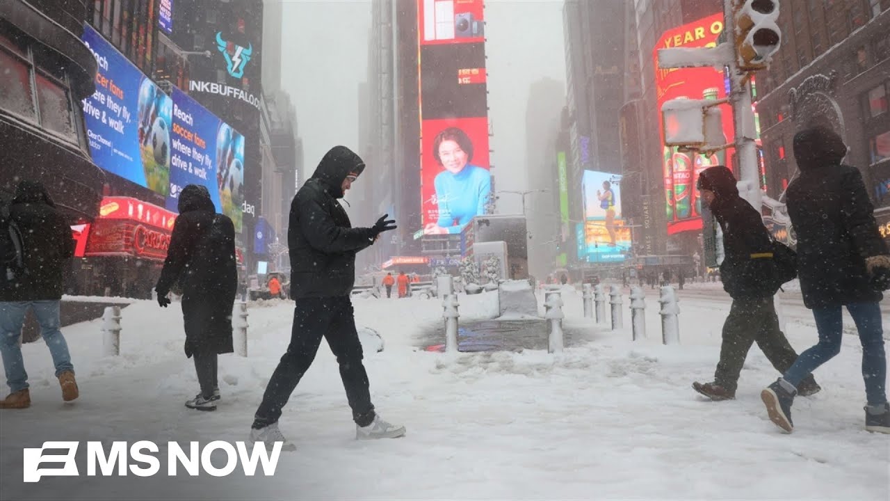 'Top 5 blizzard in NYC history': Manhattan Boro. Pres.