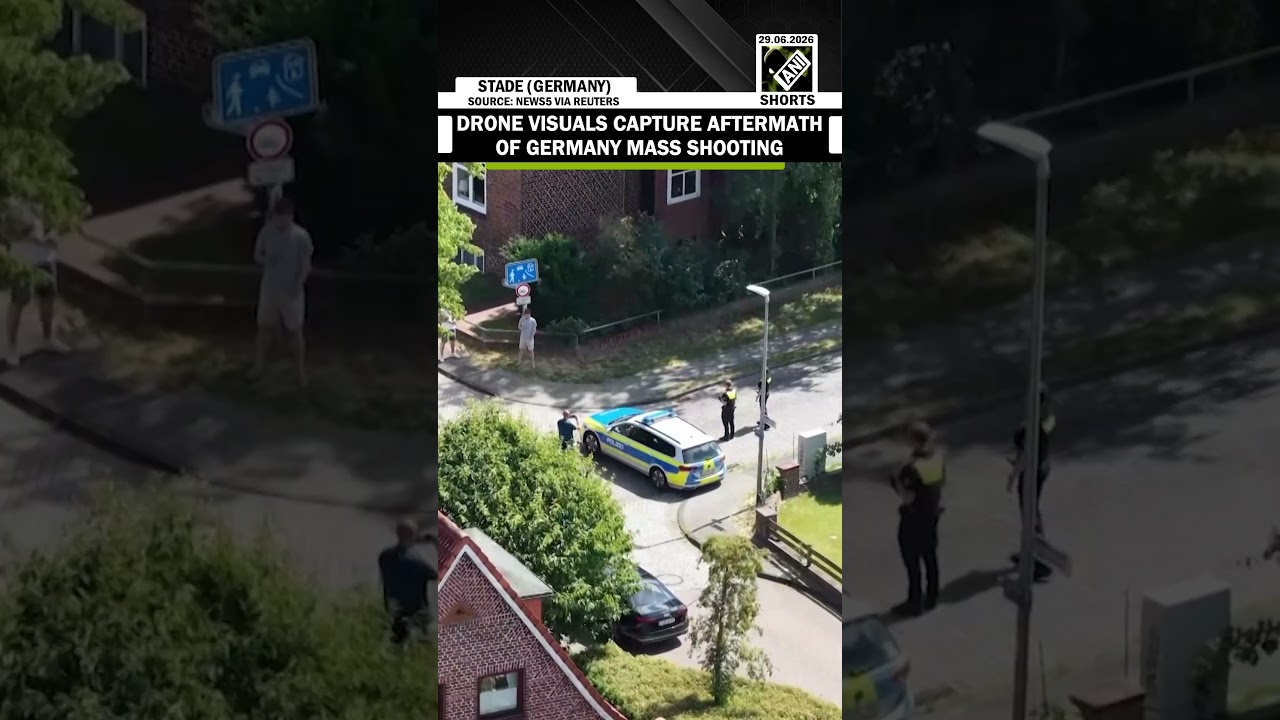 Germany Mass Shooting: Drone visuals show aftermath of attack that left 5 dead