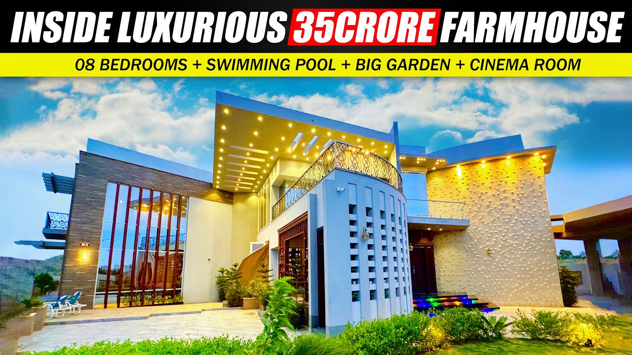 Luxury Furnished Farmhouse Tour in Karachi, Pakistan | Stunning Interiors & Outdoors