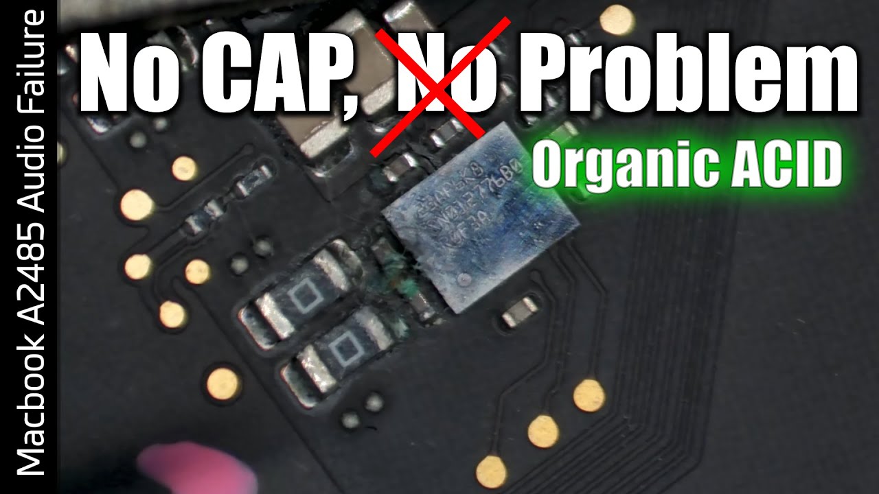 Нет крышки — нет проблем. Повреждение аудиосистемы/трещины на Macbook A2485 — другой вид поврежде...