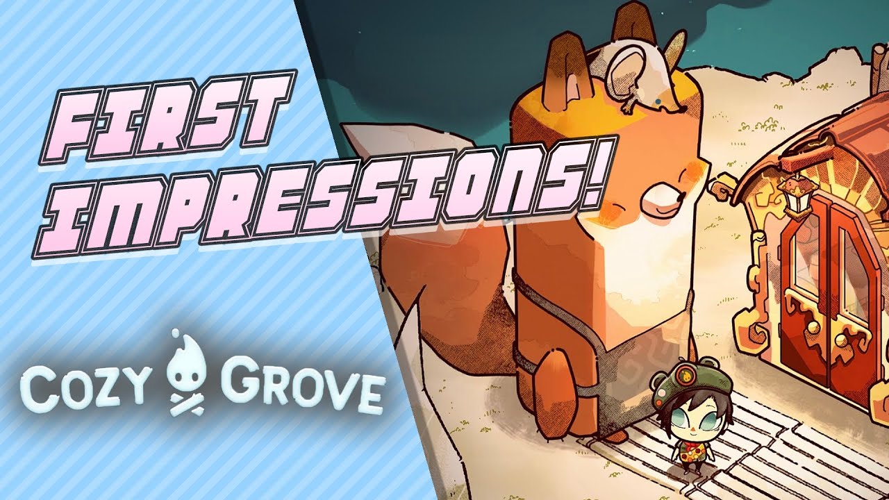 Is this Cozy/Relaxing game a real alternative to Animal Crossing?? | Cozy Grove | First Impressions