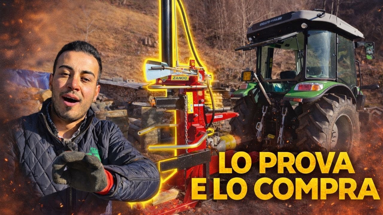 🔥 ZANON SVTK 20 LOG SPLITTER – REAL TEST 🔥