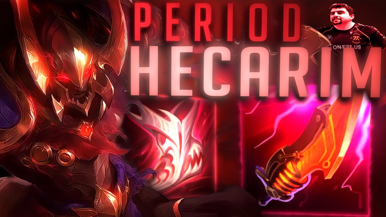 THIS BUILD MAKES HECARIM THE STRONGEST JUNGLER | Hecarim Guide Season 16