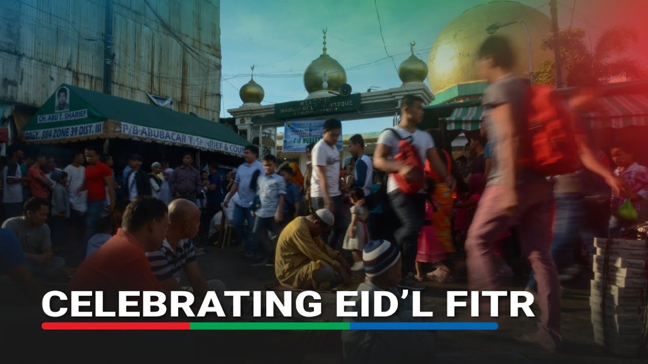 Muslims gather at Manila Golden Mosque for Eid’l Fitr | ABS-CBN News