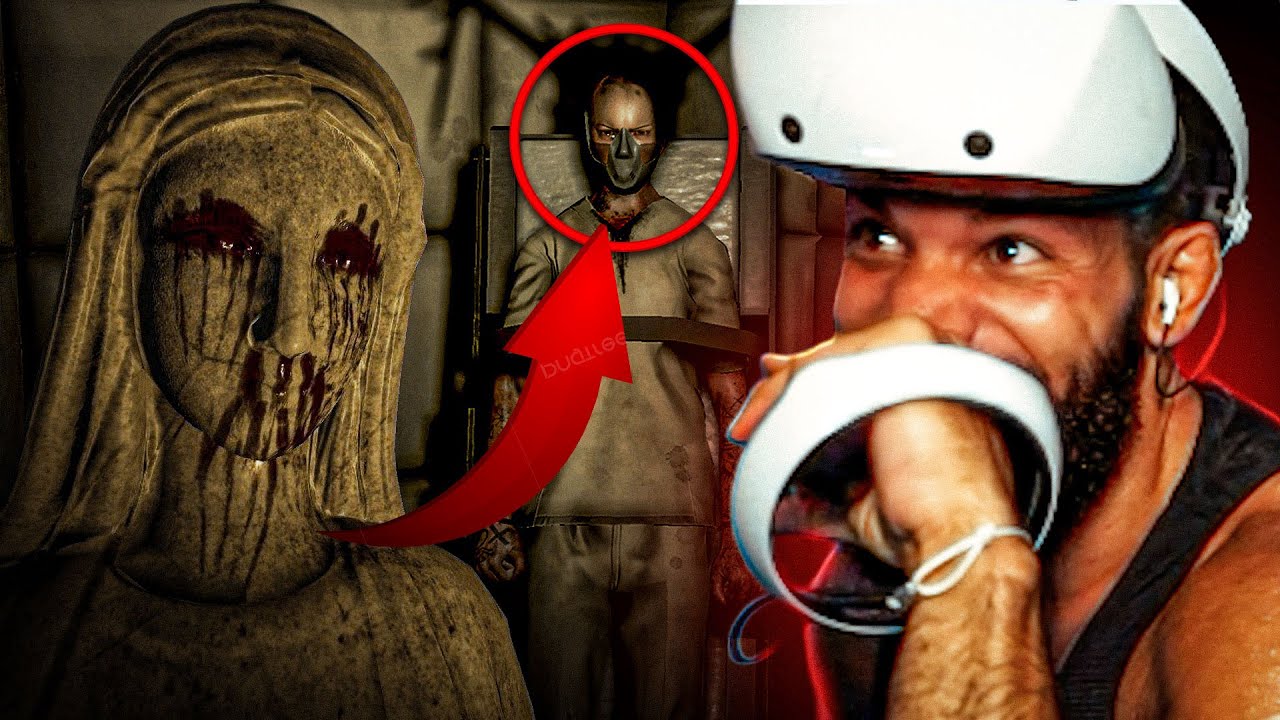EDIZ HAS TO CANCEL 😱 PANIC BECAUSE OF VR HORROR GAME 😂