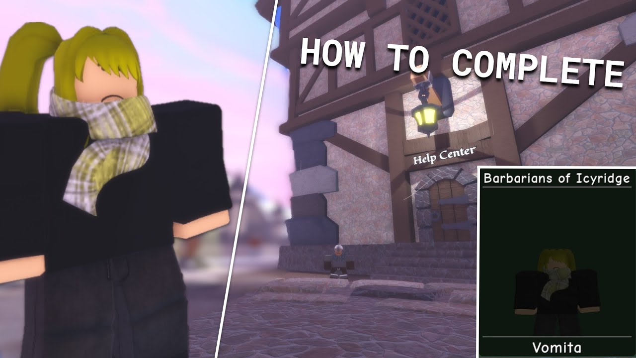 How to Complete the BARBARIANS OF ICYRIDGE Help Center Task in Doodle World