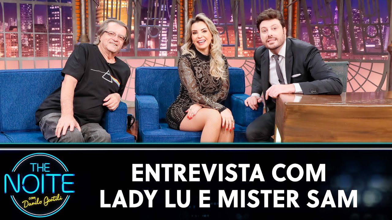 Entrevista com Lady Lu e Mister Sam | The Noite (14/07/22)