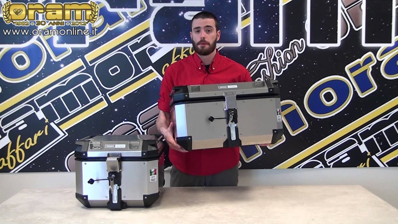 Anteprima Oram: Top Case Trekker Outback in alluminio