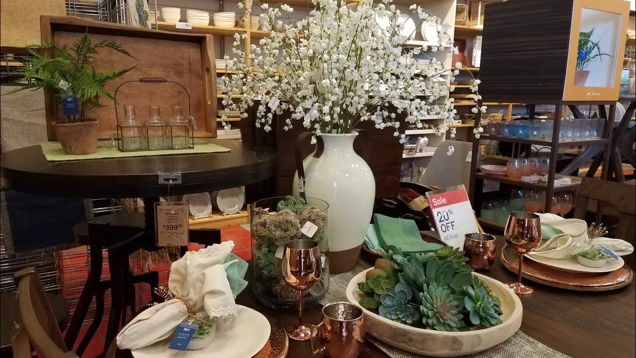 PIER I IMPORTS* SHOP WITH ME DECOR 2019