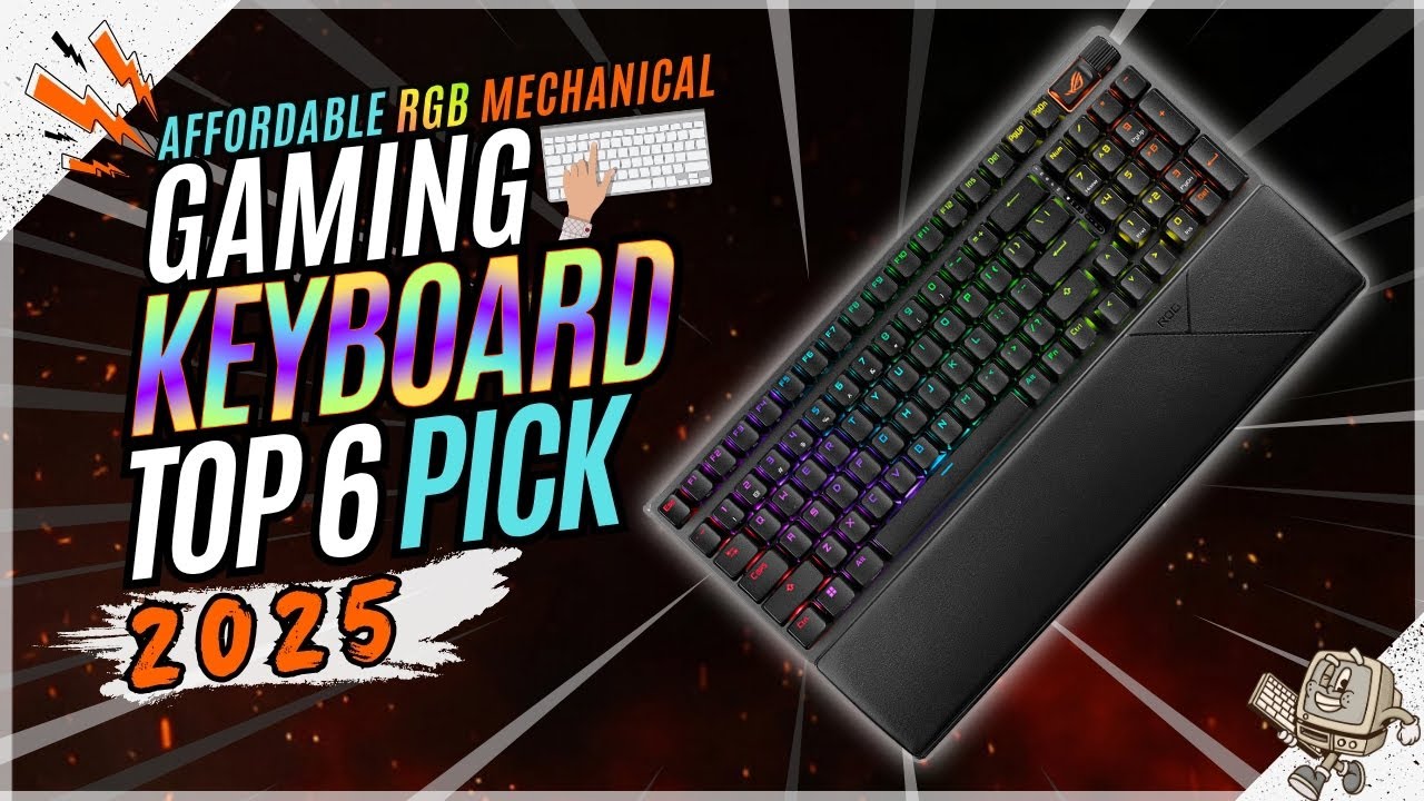 Top 6 Best Gaming Keyboards Under $170 (2025) | Affordable RGB Mechanical Keyboard |  PC, Xbox & Mac