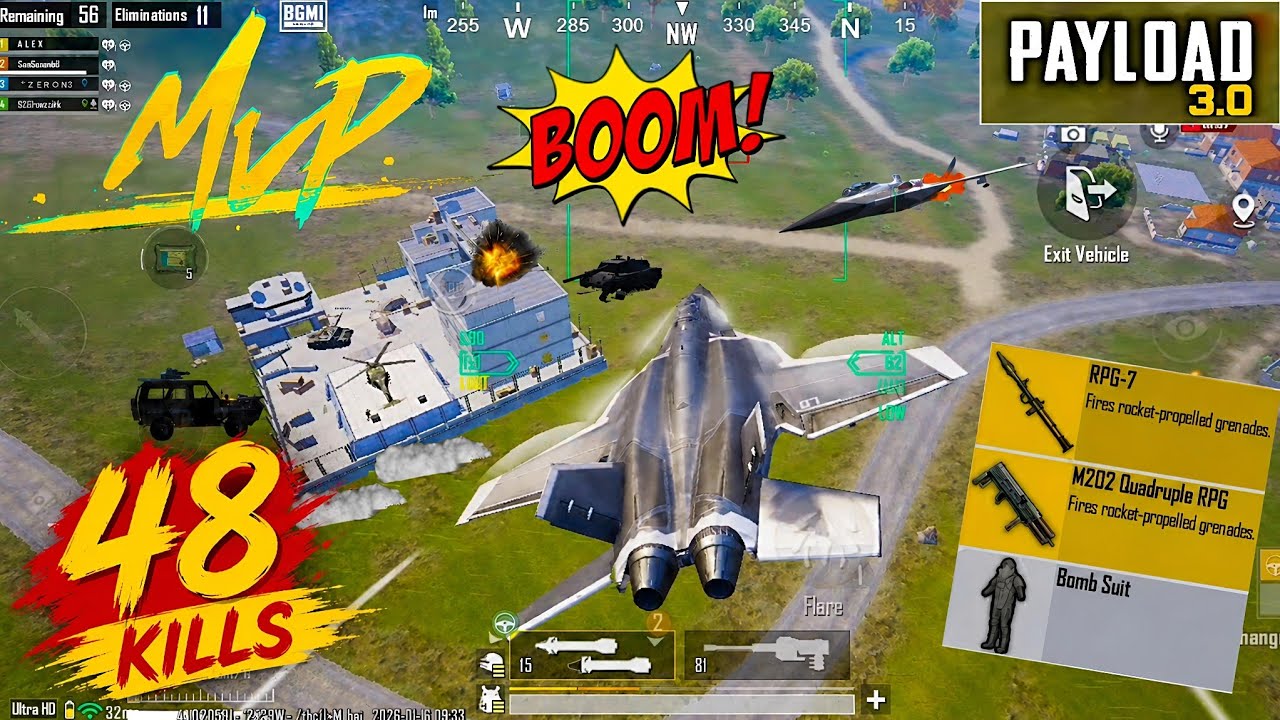 Insane Squad Wipes, Fighter Jets, Tanks & Non-Stop Action! 😈💥 Payload 3.0 @PayloadArmaan
