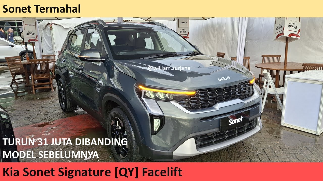 Kia Sonet Signature [QY] Facelift review - Indonesia