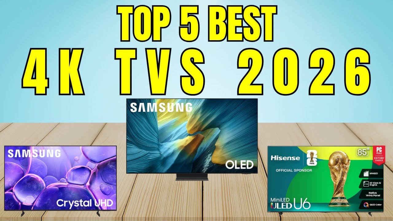 Лучшие 4K-телевизоры 2026 года – обязательно посмотрите перед покупкой!