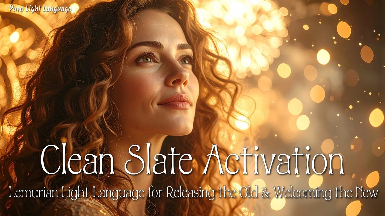 ✨ Peaceful Closure & New Beginnings ✨ Lemurian Light Language for Release, Healing & Reset