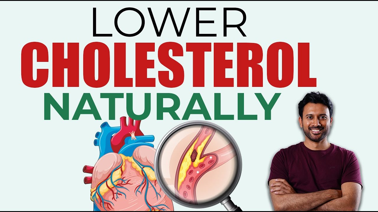 Lower Your Cholesterol Naturally | LDL, HDL, Triglycerides Explained Simply