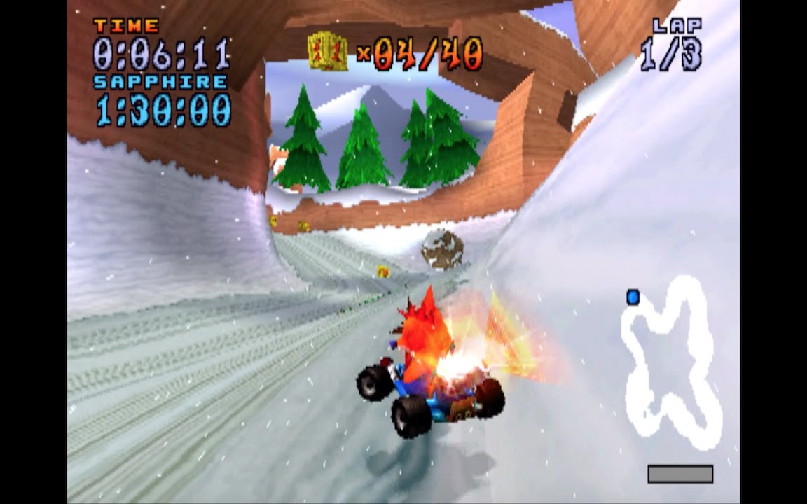 Crash Team Racing: Blizzard Bluff (Relic Race) [1080 HD]
