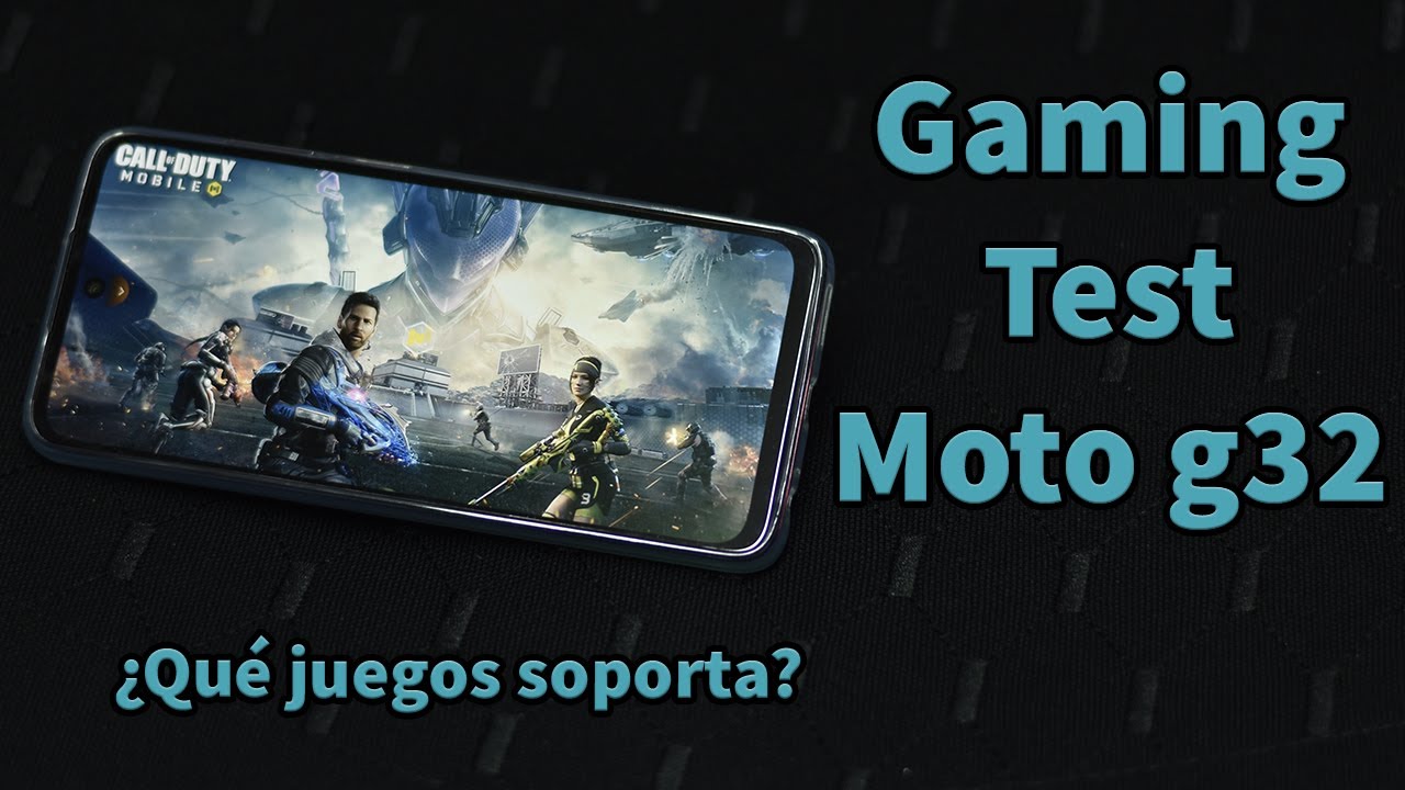Moto g32: ¿tiene suficiente potencia? │ Gaming test en español │ Oh My Gadgets