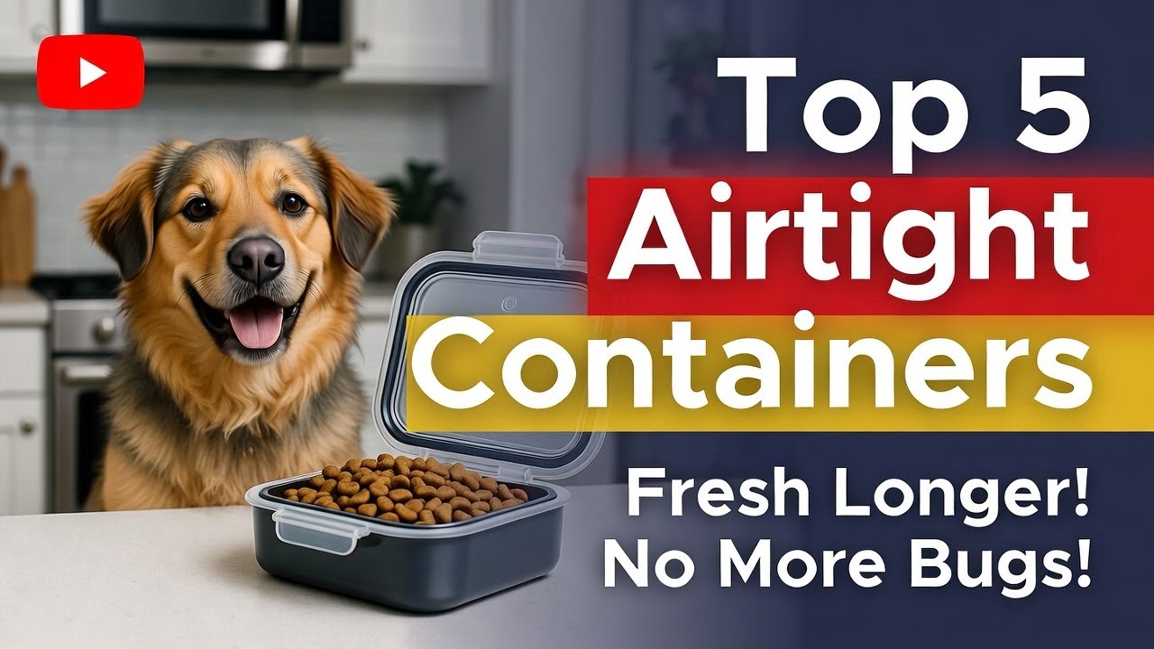 Top 5 best dog food storage container airtight review guide 2026 latest update (Exclusive) keep food