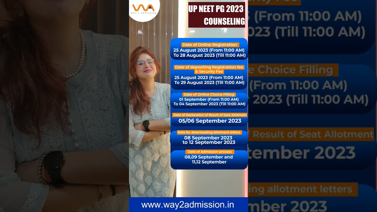 UP NEET PG Counseling Date & Updates ✅ #reels #shorts #trending #ytshorts #neet