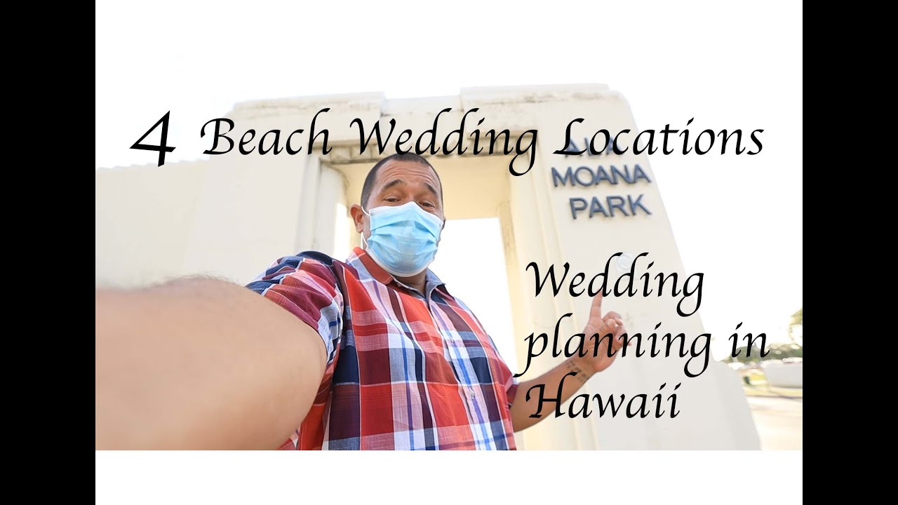 Beach wedding locations in Hawaii - Oahu beach wedding locations - Getting married in Hawaii