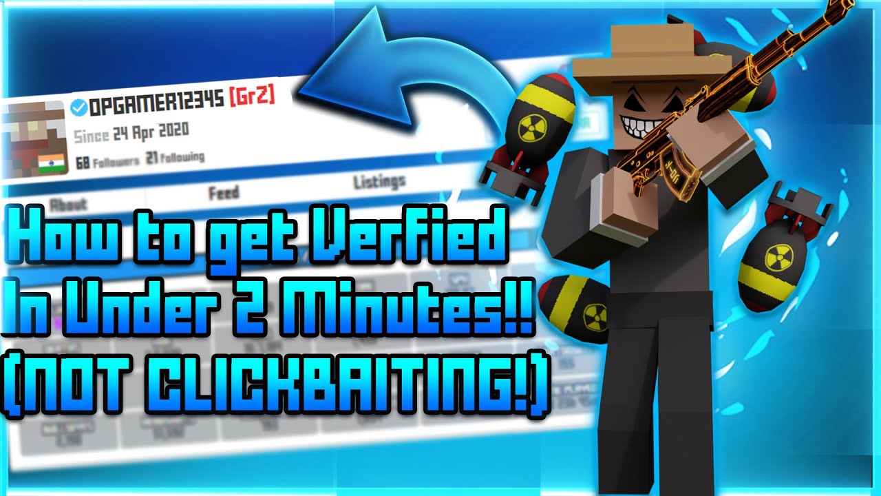 How To Get Verified In Krunker.io In 2 MINUTES!!( NOT CLICKBAITING!!!!)