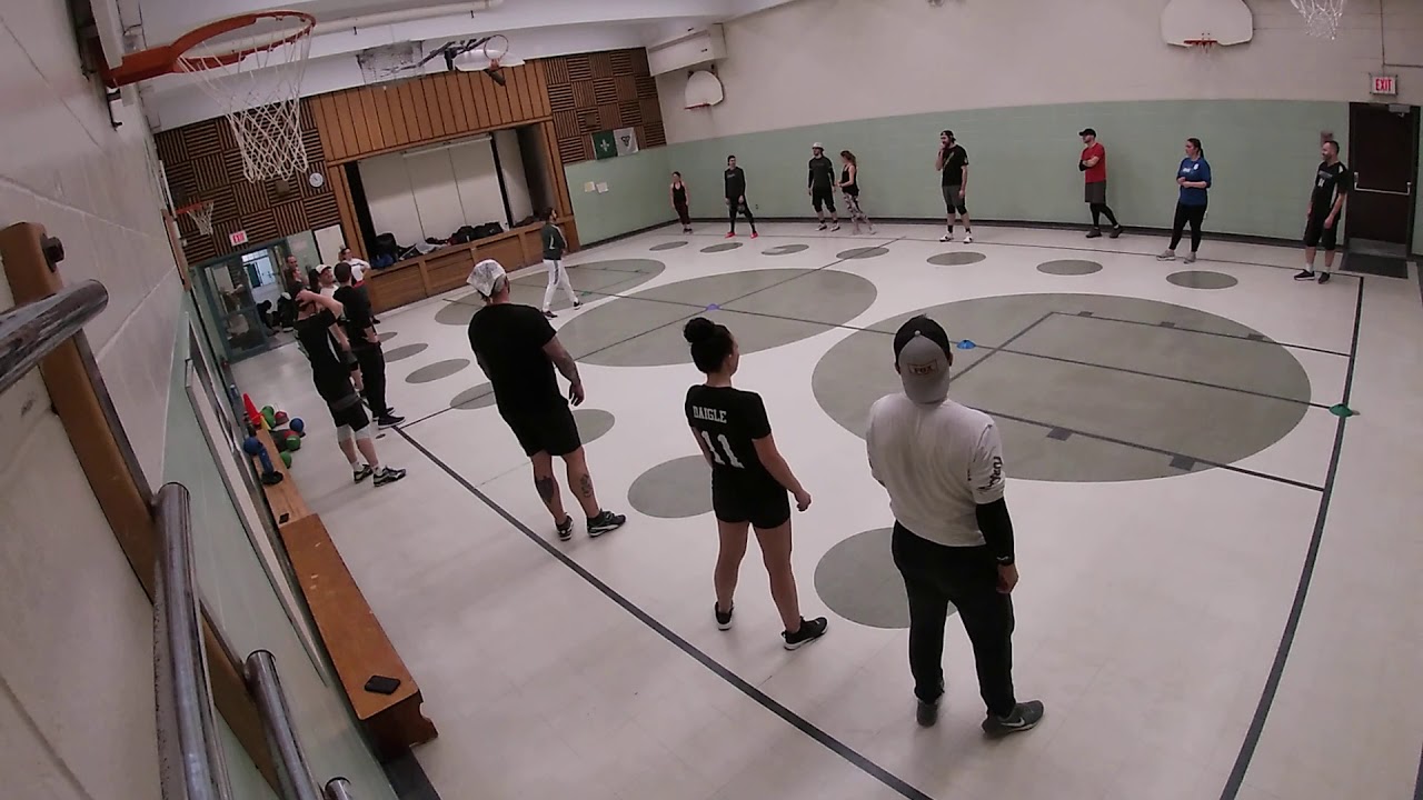 Dodgeball training session(1)