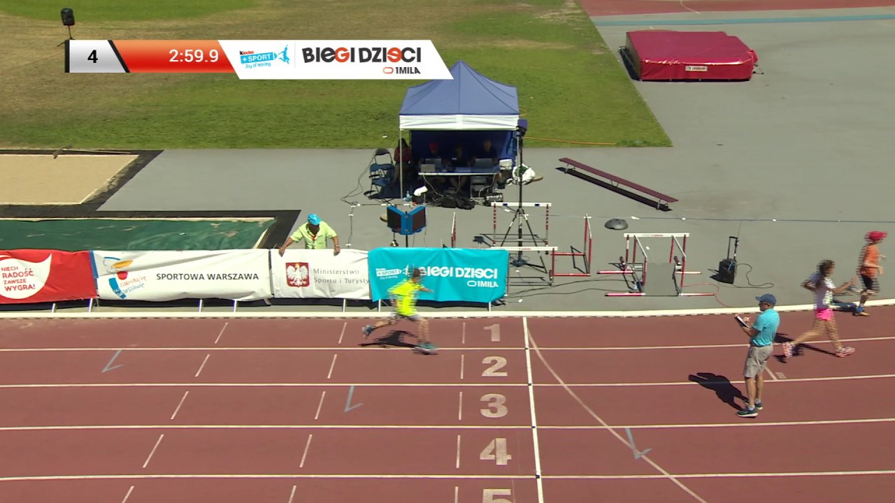 Kinder+Sport Biegi Dzieci 2019 WAW  - 800m , seria 4