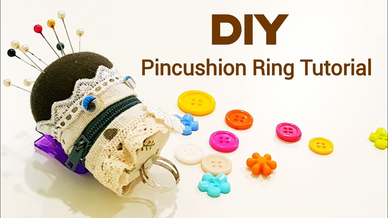 Кольцо с Diy подушечками для колец | Идеи вторичного ремесла #HandyMum ❤❤
