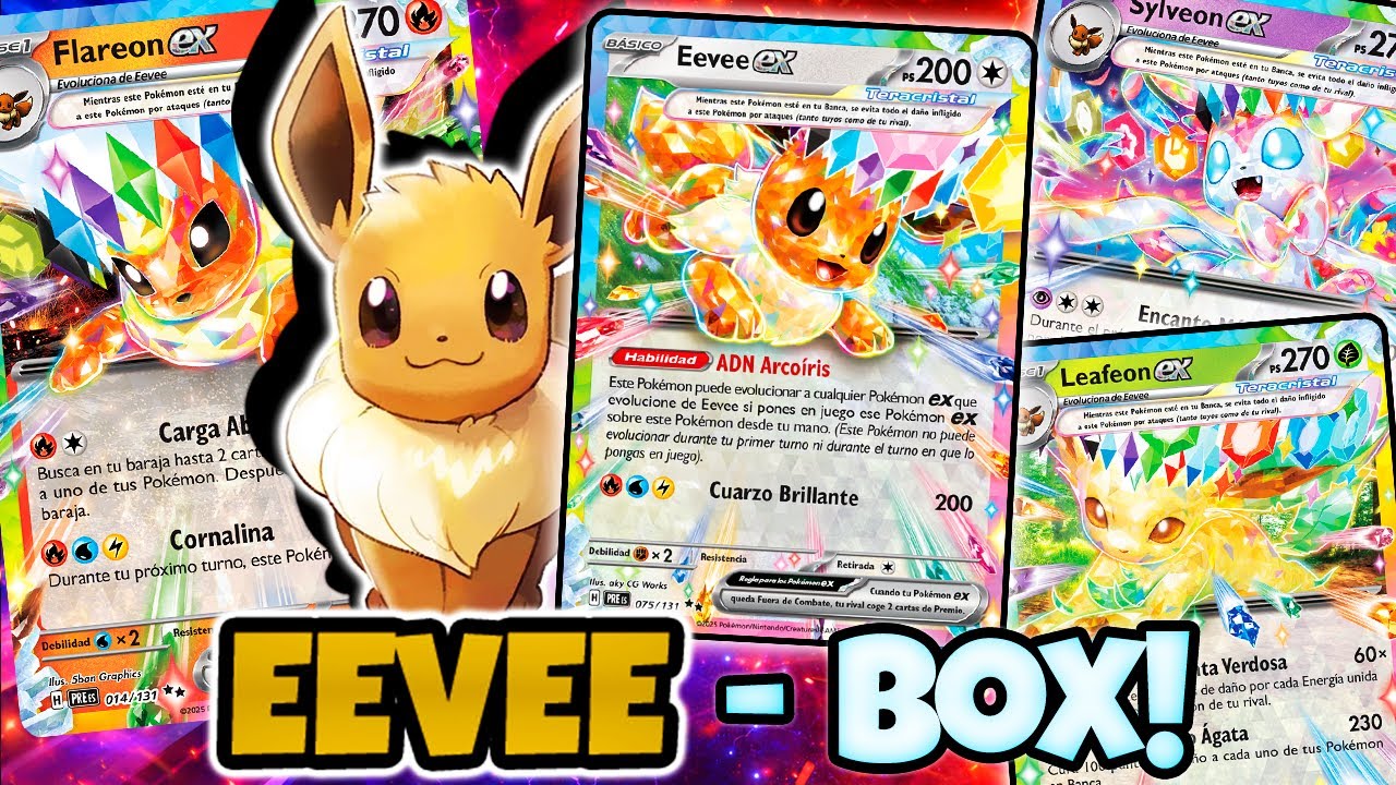 EL MAZO MÁS DIFÍCIL DE POKÉMON TCG… EEVEEBOX!